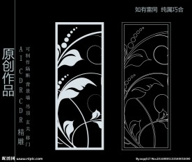 镂空雕花 移门图案