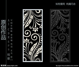 镂空雕花 移门图案