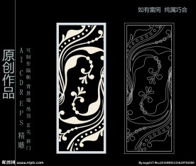 镂空雕花 移门图案