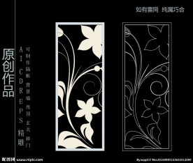 镂空雕花 移门图案