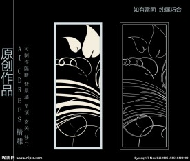 镂空雕花 移门图案