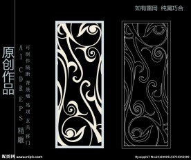 镂空雕花 移门图案