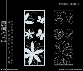 镂空雕花 移门图案