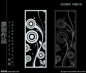 镂空雕花 移门图案