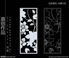 镂空雕花 移门图案