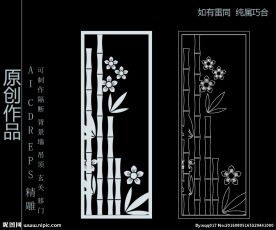 镂空雕花 移门图案