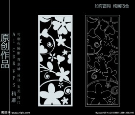 镂空雕花 移门图案