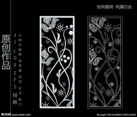 镂空雕花 移门图案