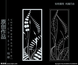 镂空雕花 移门图案
