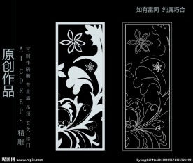 镂空雕花 移门图案