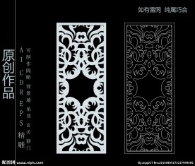 镂空雕花 移门图案