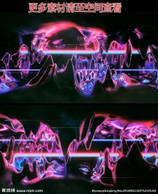 动感山洞隧道循环动态背景视频