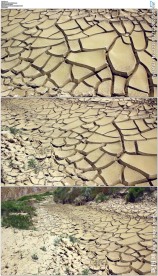 干裂的土地荒漠