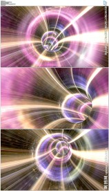 绚丽光线隧道穿梭