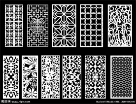 镂空雕花