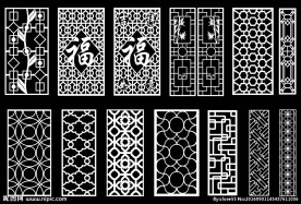 镂空雕花