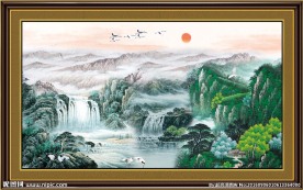 国画山水