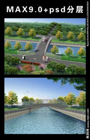 公园拱桥 旅游景区拱桥