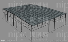 职工宿舍凉衣棚效果图