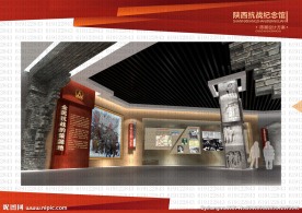 雕塑 纪念馆  室内  抗战