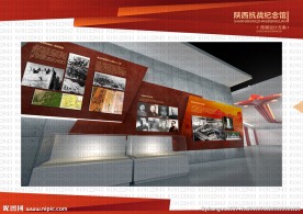 雕塑 纪念馆  室内  抗战