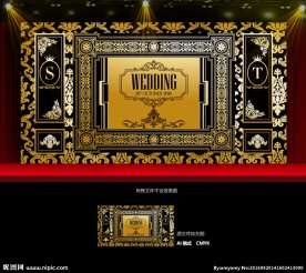 黑金巴洛克婚礼