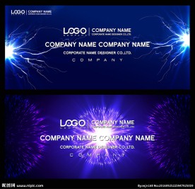 闪电 科技背景主视觉