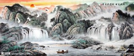 国画山水