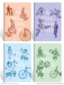 本本封面 复古之旅