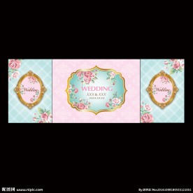 蒂芙尼蓝背景设计