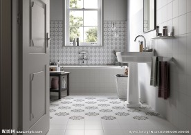 瓷砖效果图  洗手间  浴室