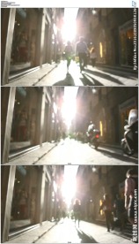 城市小巷购物街