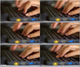 白天工作敲键盘