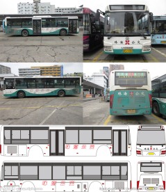 珠海公交车型图H