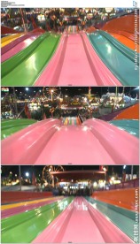 狂欢节娱乐场滑梯