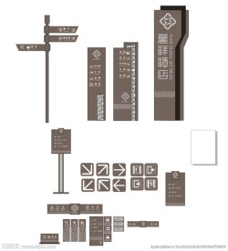 宾馆酒店标示牌