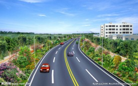 道路高清psd分层效果