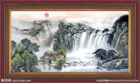 国画山水
