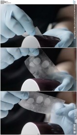 犯罪杯子指纹采集