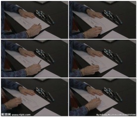 汽车设计师绘制设计草图4K