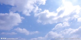 蓝天延时视频素材