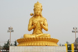 法门寺十大菩萨观自在菩萨雕塑