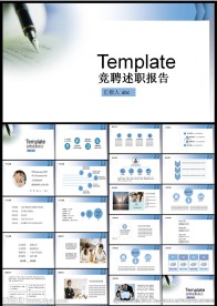 框架完整精美个人竞聘求职述职