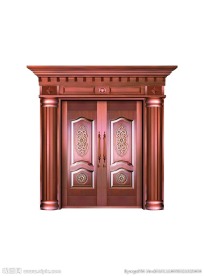 高档铜门