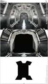 机械隧道穿梭门打开