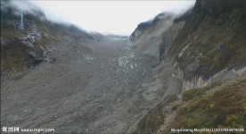 海螺沟冰川航拍