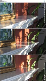 阳光流动延时摄影素材