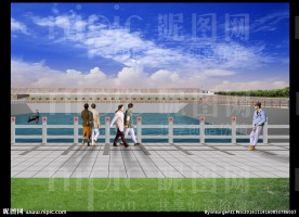 钓鱼水库效果图