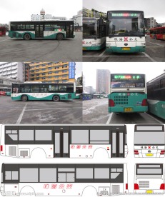 珠海公交车型图P