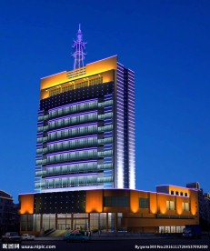 建筑照明动画商场照明楼体亮化设